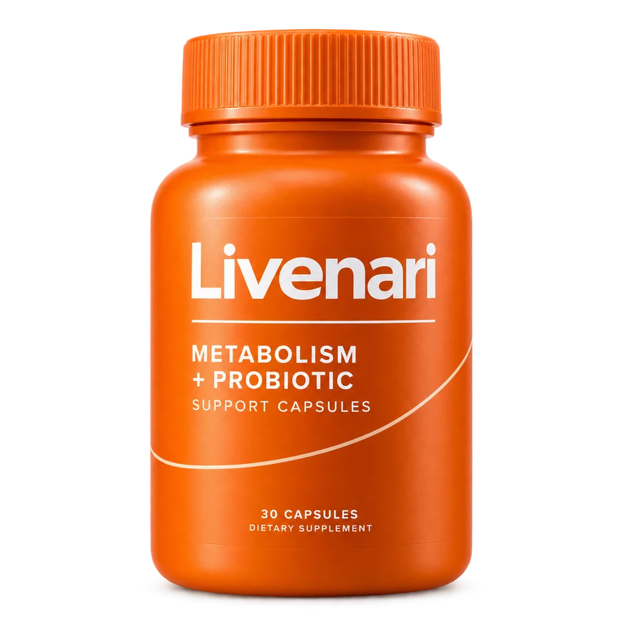 Livenari Metabolism + Probiotic Support, 30 capsules